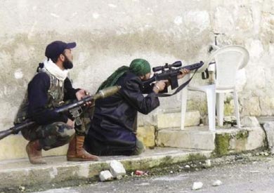 قتال فى سوريا ارشيفية